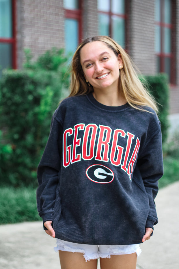 The Georgia Oversized Corded Pullover