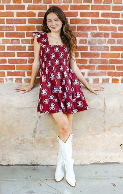 fsu jersey dress Bows and Arrows Boutique