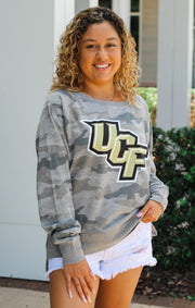 The UCF Huddle Camo Pullover