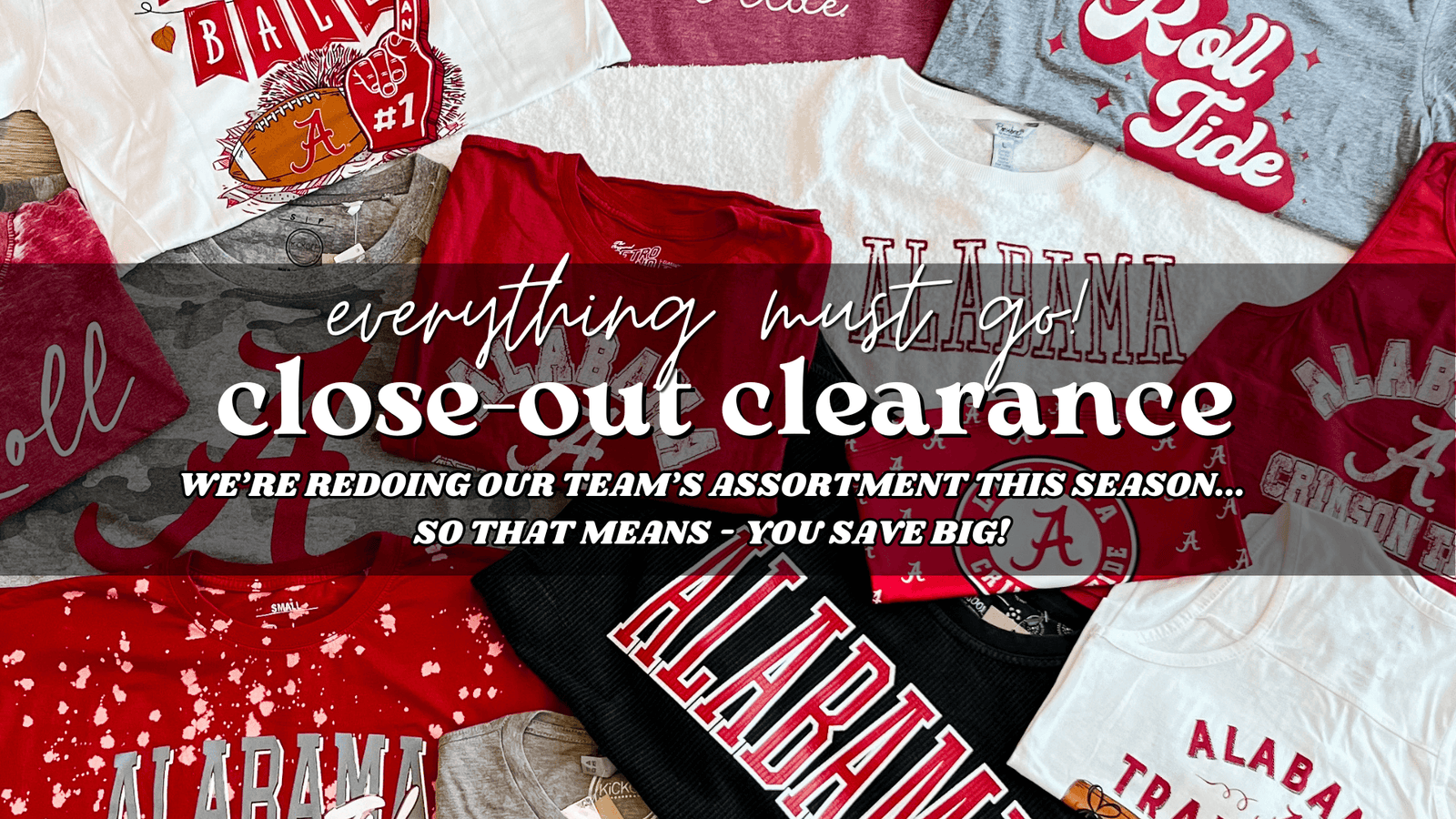 University of Alabama Crimson Tide Women's Apparel - Alabama Game Day  Dresses, T-shirts, and Tank Tops  Bows and Arrows Co