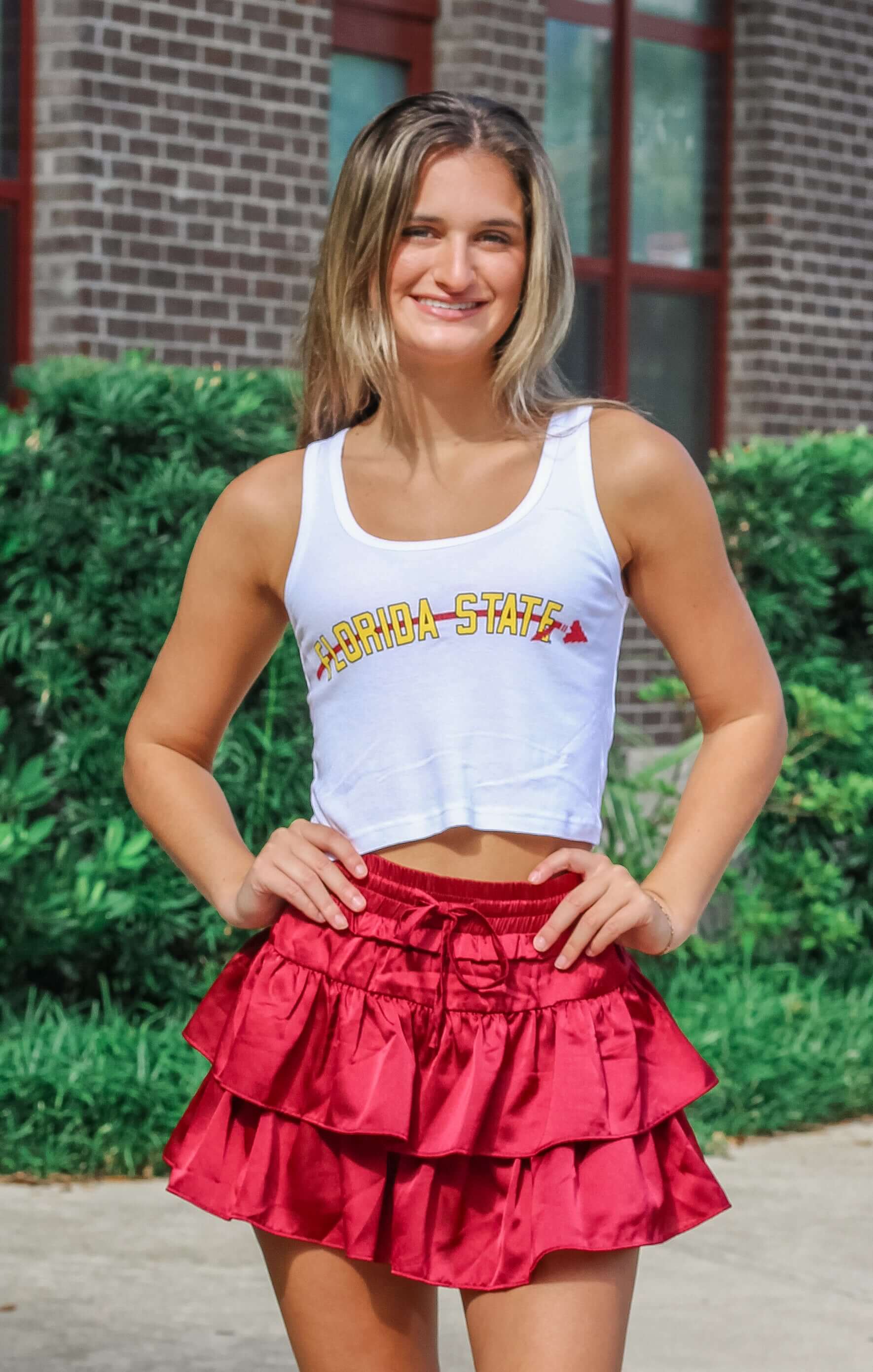 Fsu Tank Top Women Hype & Vice Florida State University Cut-Off Tank ...