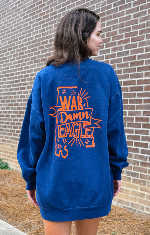 The Auburn Pep Squad Pullover