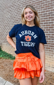 The Erin Auburn Tigers Cropped Tee