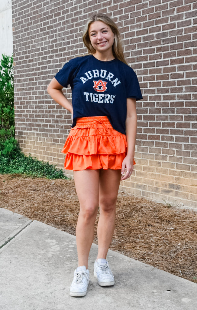 The Erin Auburn Tigers Cropped Tee