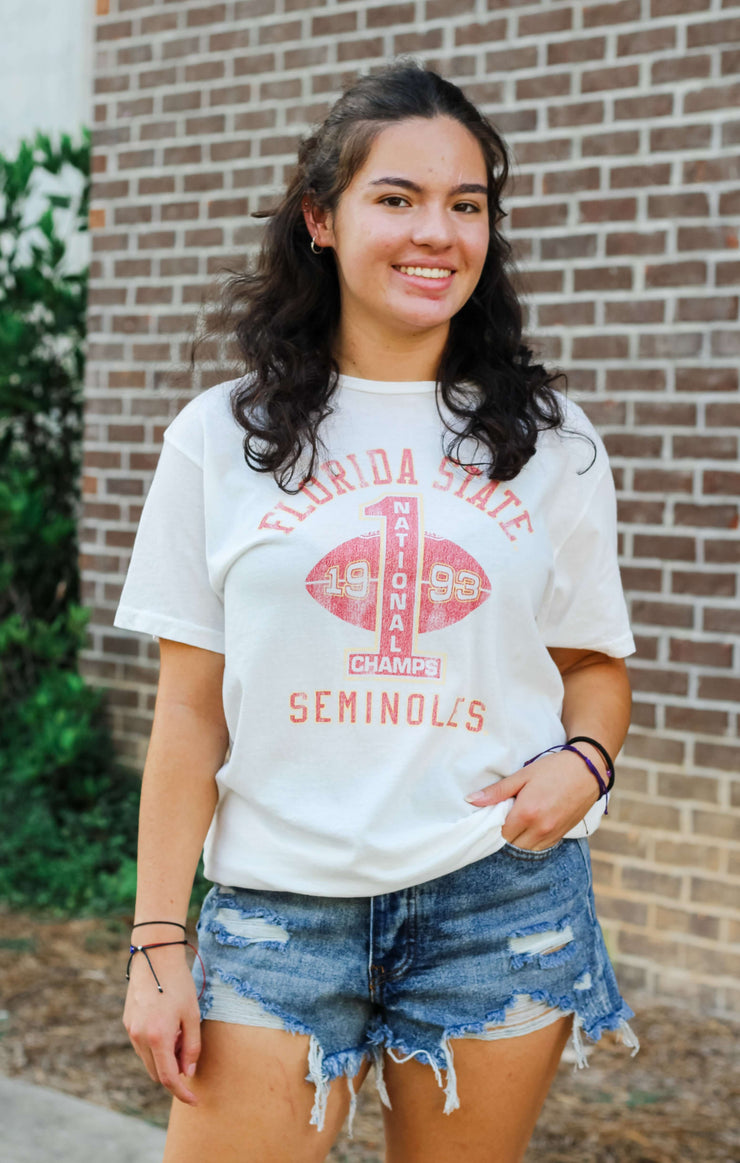 The 1993 Champs Vintage Boyfriend Tee (Vintage White)