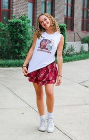 The FSU Helmet Sequin Tank