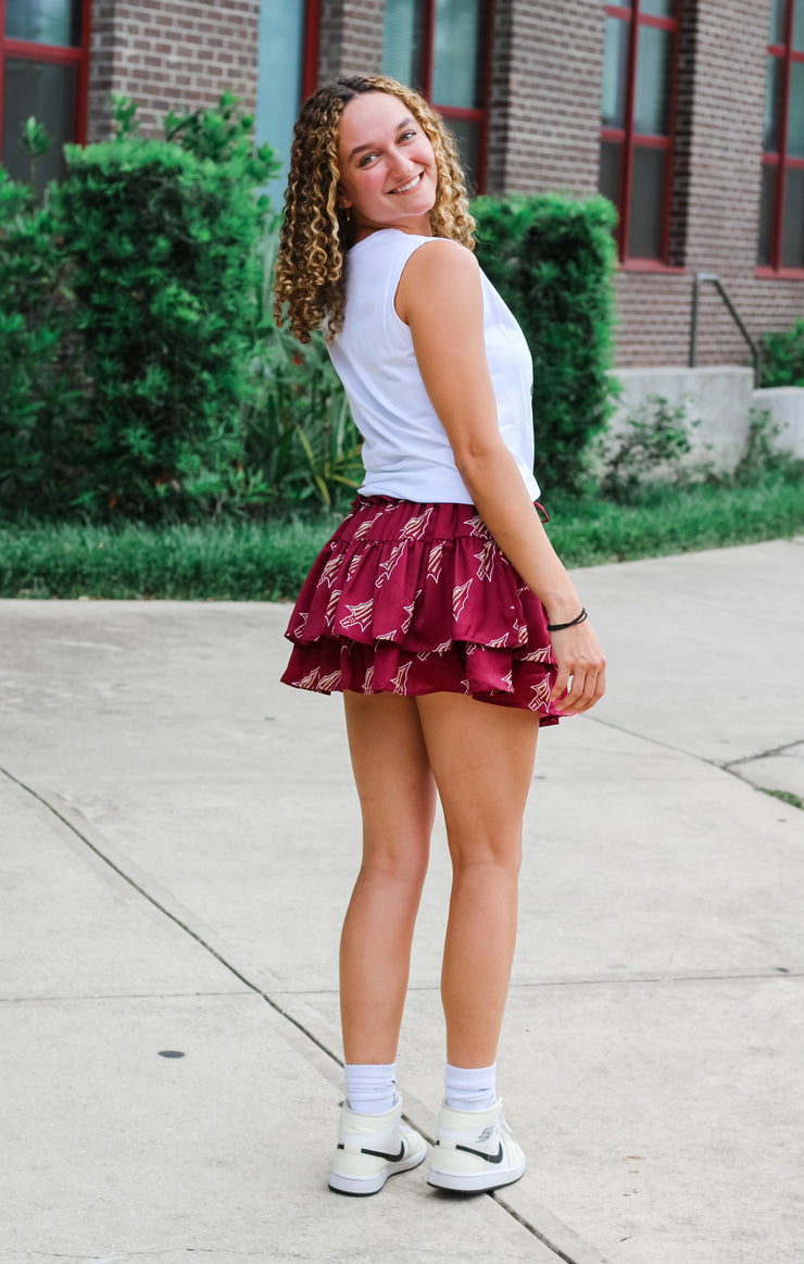 The FSU Helmet Sequin Tank