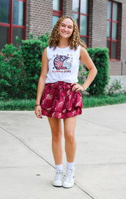 The FSU Helmet Sequin Tank