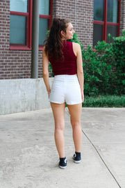 The Game Day Envelope Skort (White)