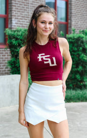 The Game Day Envelope Skort (White)