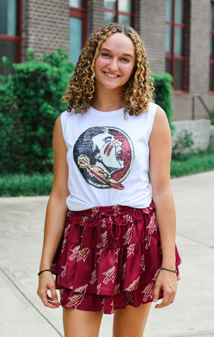 The FSU Seminoles Sequin Tank