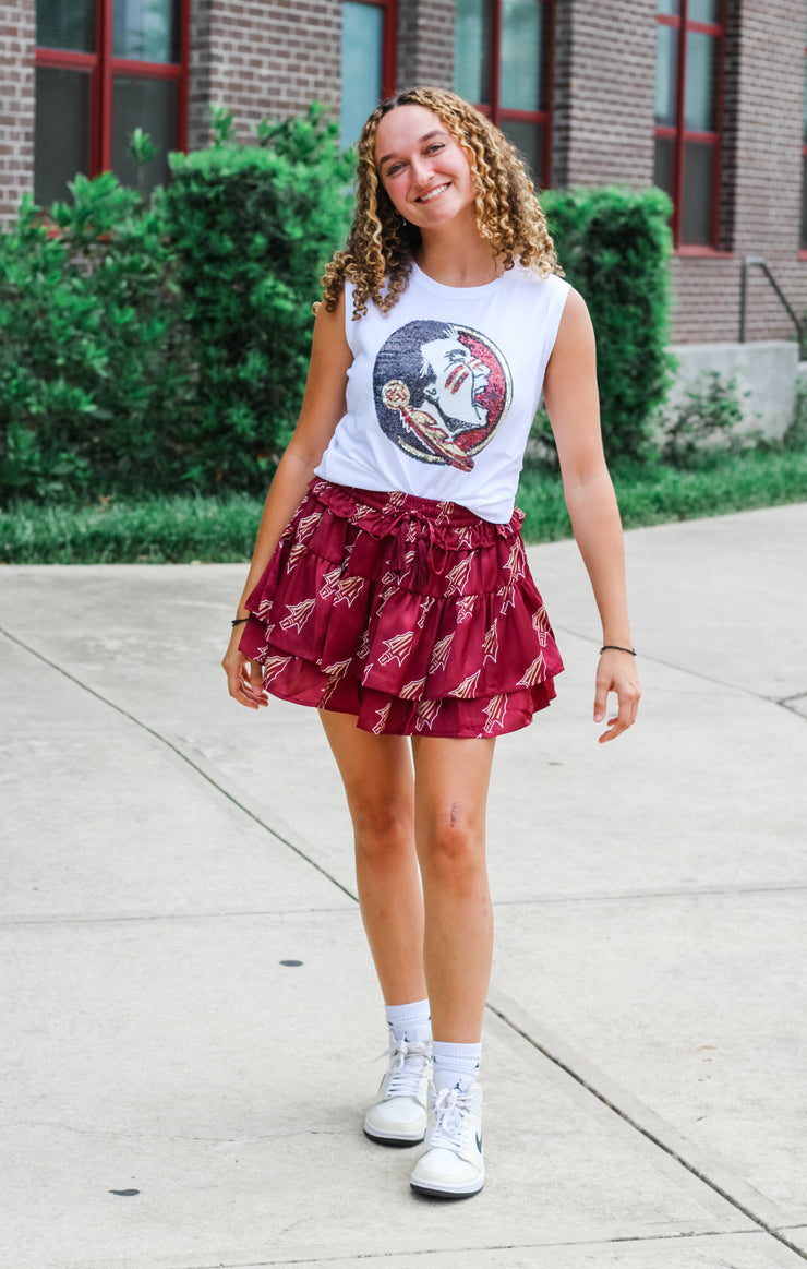 The FSU Seminoles Sequin Tank