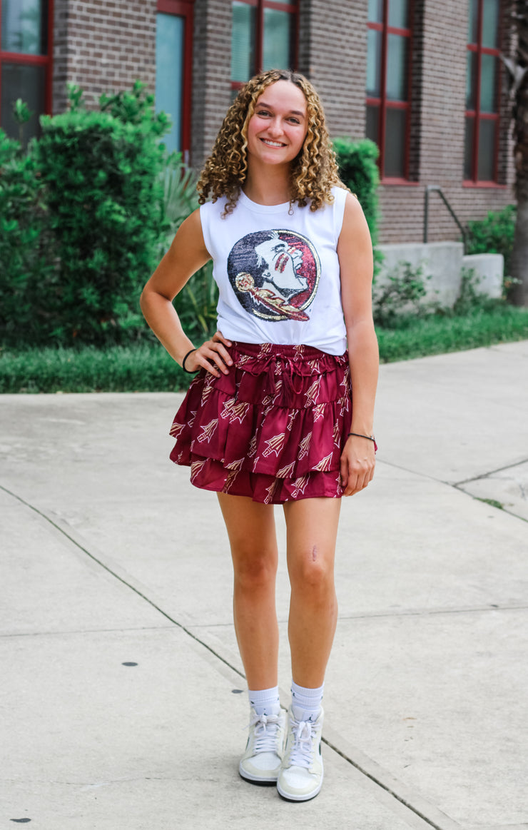 The FSU Seminoles Sequin Tank