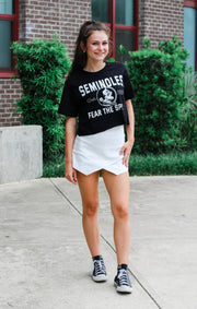 The Fear the Spear Crop Tee
