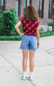 The FSU V-Neck Blouse