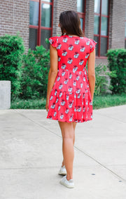 The Georgia Dawgs Tiered Dress