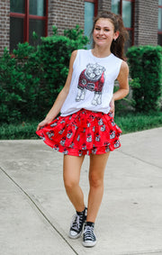 The Georgia Tiered Skort