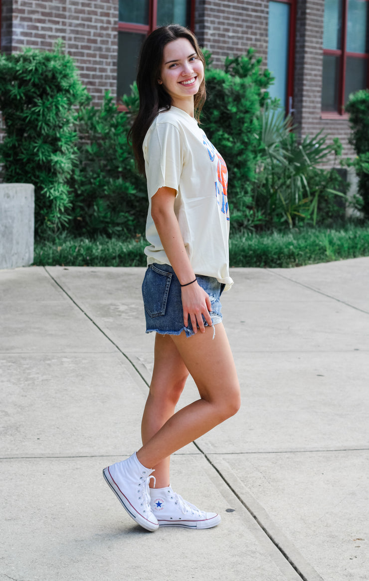 The Florida Distressed Boyfriend Tee