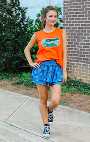 The Florida Gators Sequin Tank (Orange)