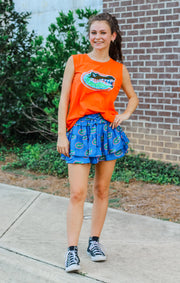 The Florida Gators Tiered Skort