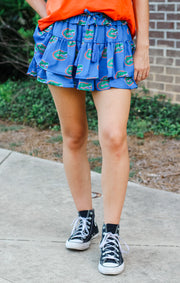 The Florida Gators Tiered Skort