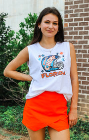 The Florida Helmet Sequin Tank