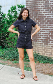 The FSU Denim Romper