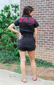 The FSU Denim Romper