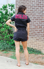 The FSU Denim Romper