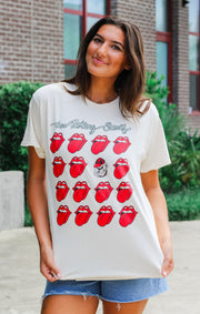 The Multi-Lick Thrifted Tee (UGA x Rolling Stones)