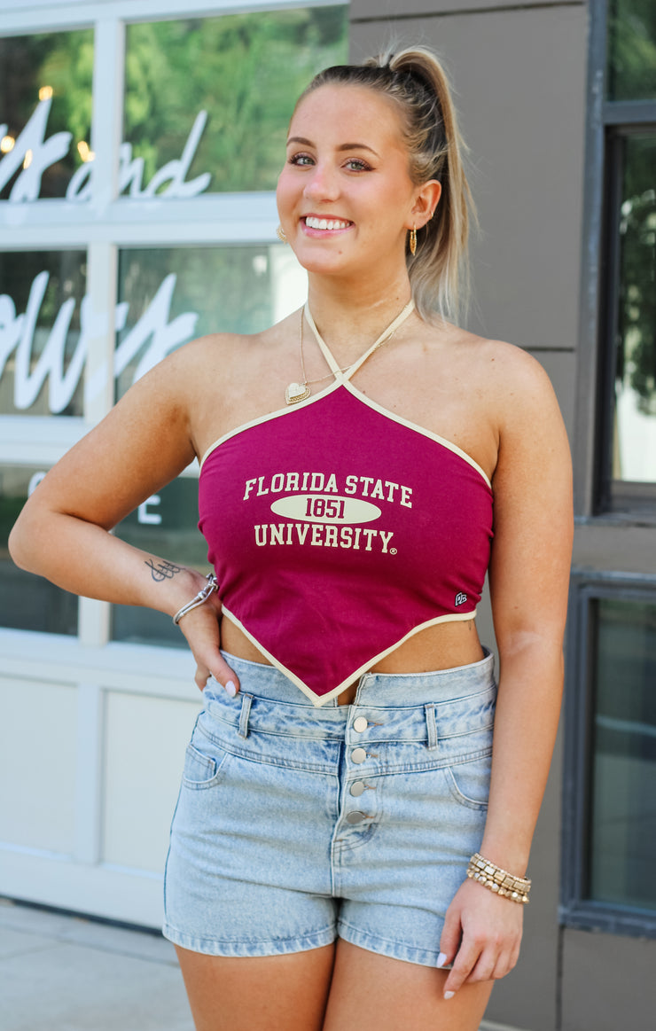 The Florida State Y2K Top