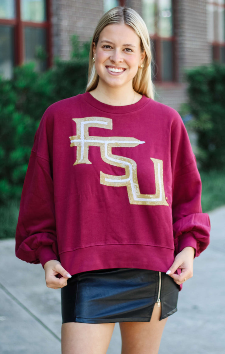 The FSU Sequin Pullover