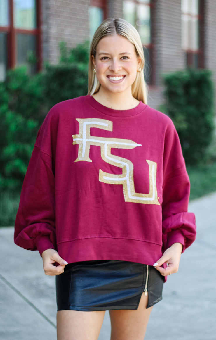 The FSU Sequin Pullover