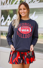 The UGA Football Vintage Long Sleeve