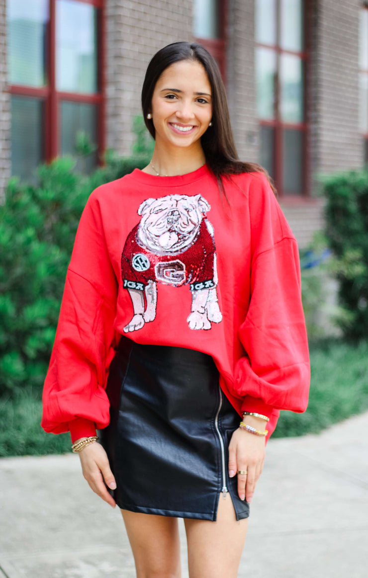 The Georgia Sequin Pullover