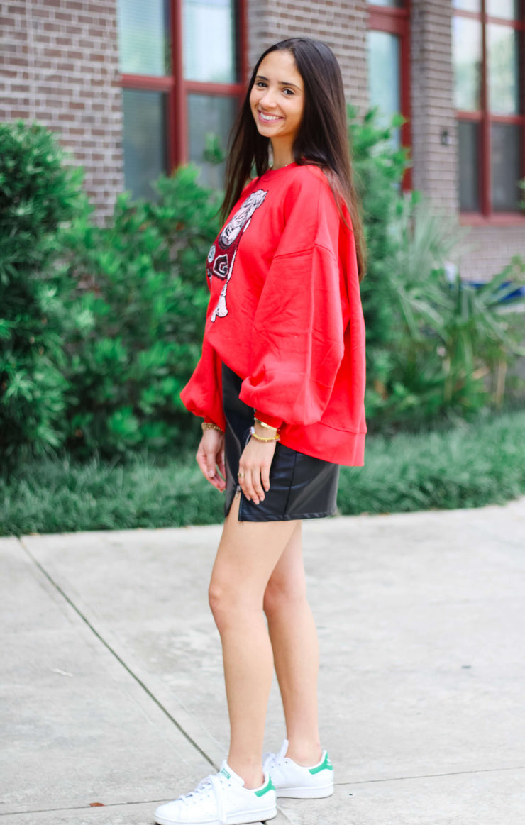The Georgia Sequin Pullover