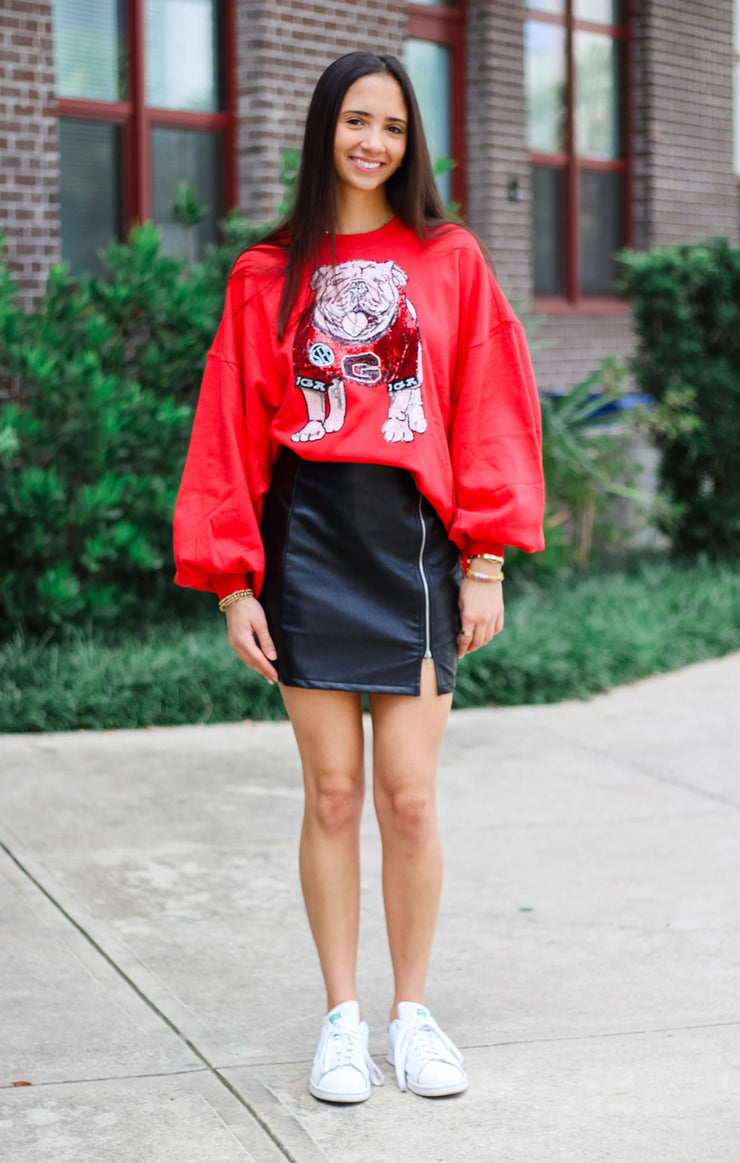 The Georgia Sequin Pullover