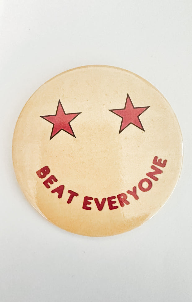 The "Beat Everyone" Game Day Pin