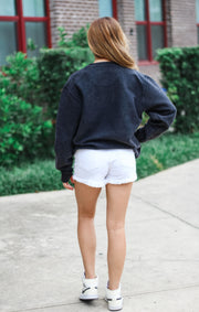 The Georgia Oversized Corded Pullover