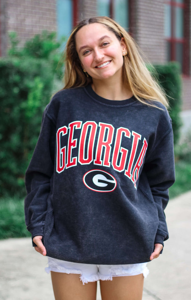 The Georgia Oversized Corded Pullover