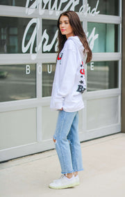 The Georgia "Starbright" Oversized Hoodie