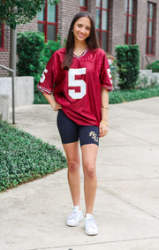 The JAMEIS WINSTON Football Jersey (Garnet)