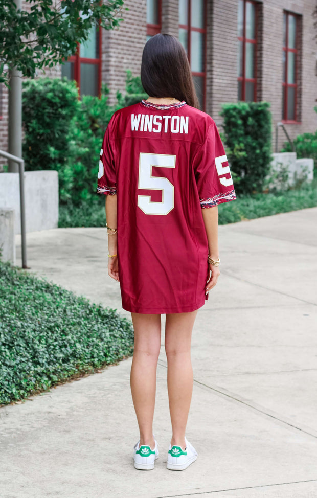 The JAMEIS WINSTON Football Jersey (Garnet)