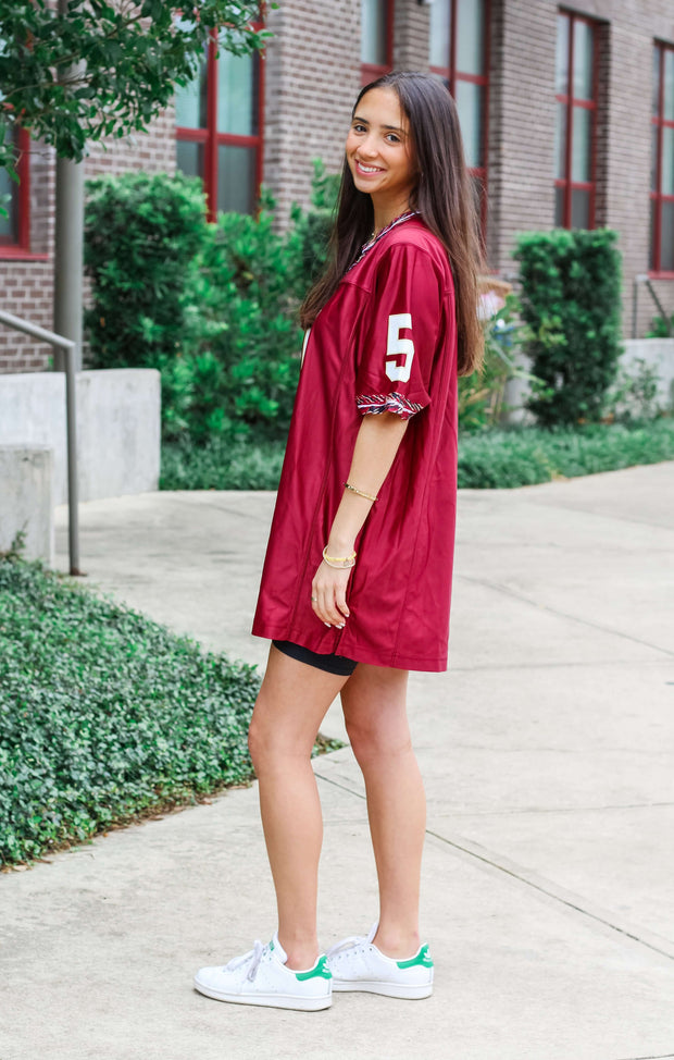 The JAMEIS WINSTON Football Jersey (Garnet)