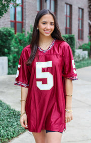 The JAMEIS WINSTON Football Jersey (Garnet)