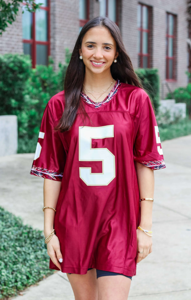 The JAMEIS WINSTON Football Jersey (Garnet)