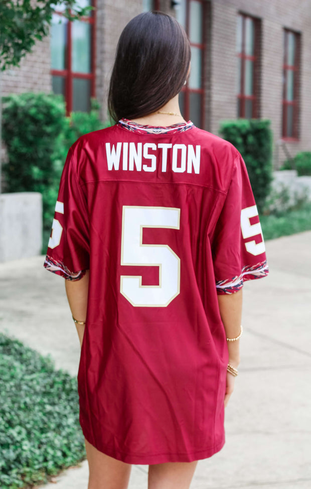 The JAMEIS WINSTON Football Jersey (Garnet)