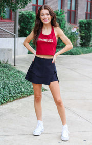 The Game Day Envelope Skort (Black)