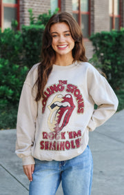 The Rock 'Em Thrifted Sweatshirt (FSU x Rolling Stones)