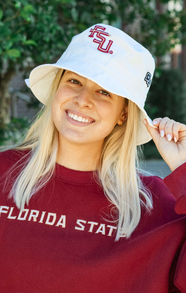 The FSU Denim Bucket Hat